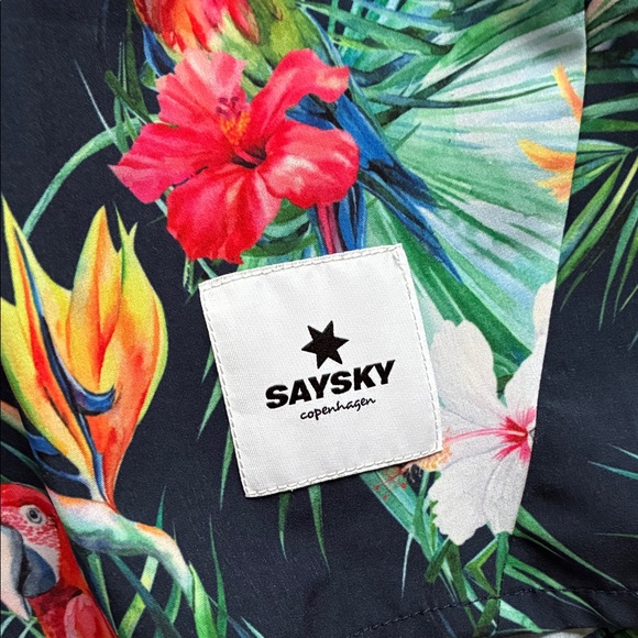 Saysky Running Shorts Large 5” Unisex Lined Athletic Flower Delivery Copenhagen - Picture 2 of 14